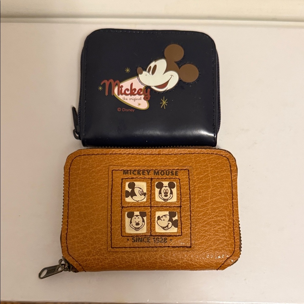 Mickey Mouse Coin Wallet Set